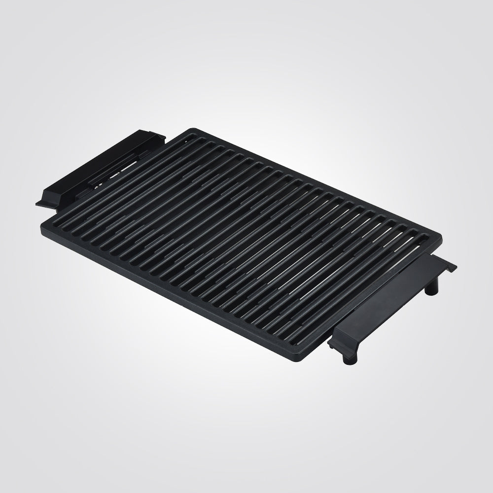 شواية كهربائية ريفية مع غلاف من الخيزران بقوة 2000 واط