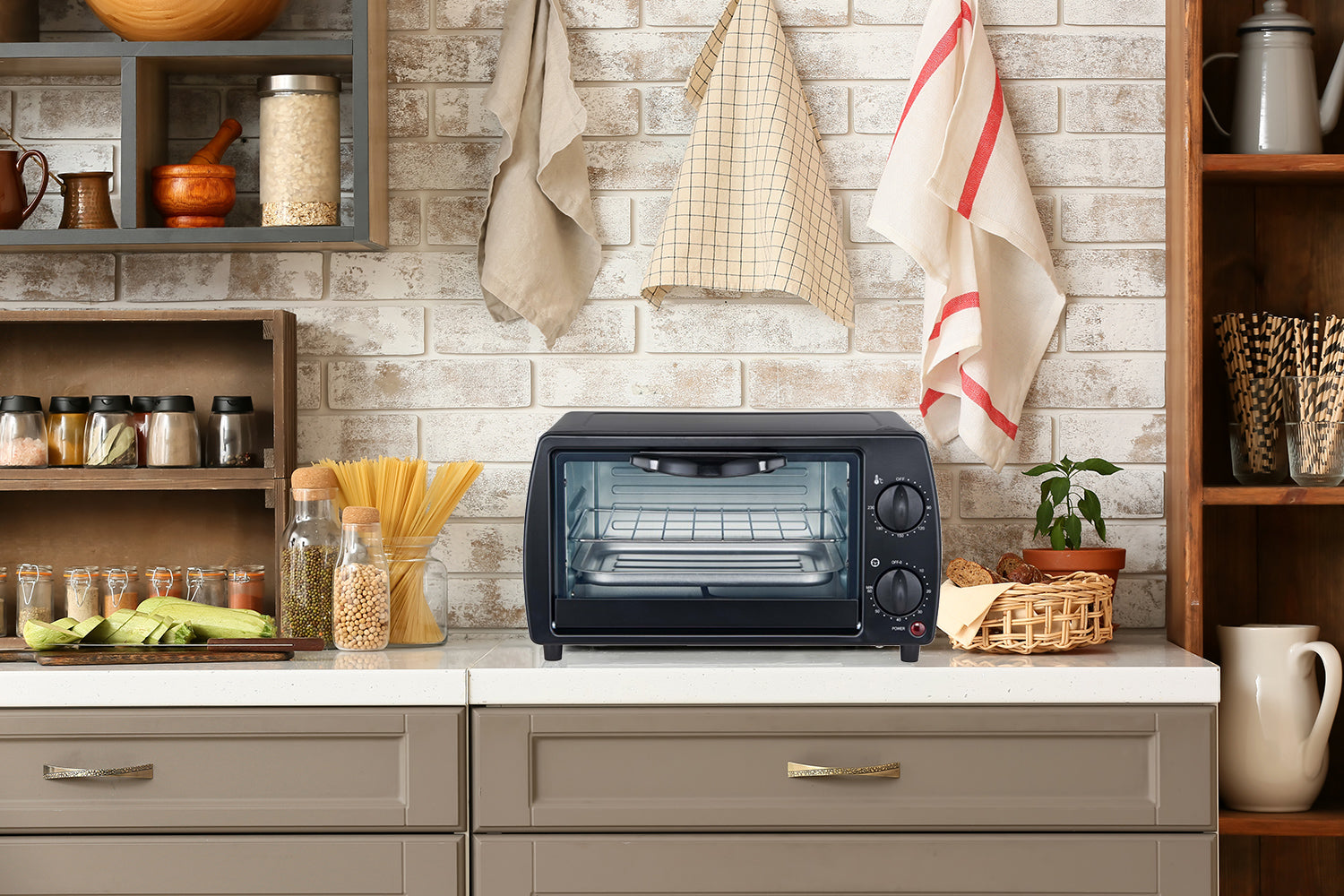 فرن محمصة 10 لتر 800 واط