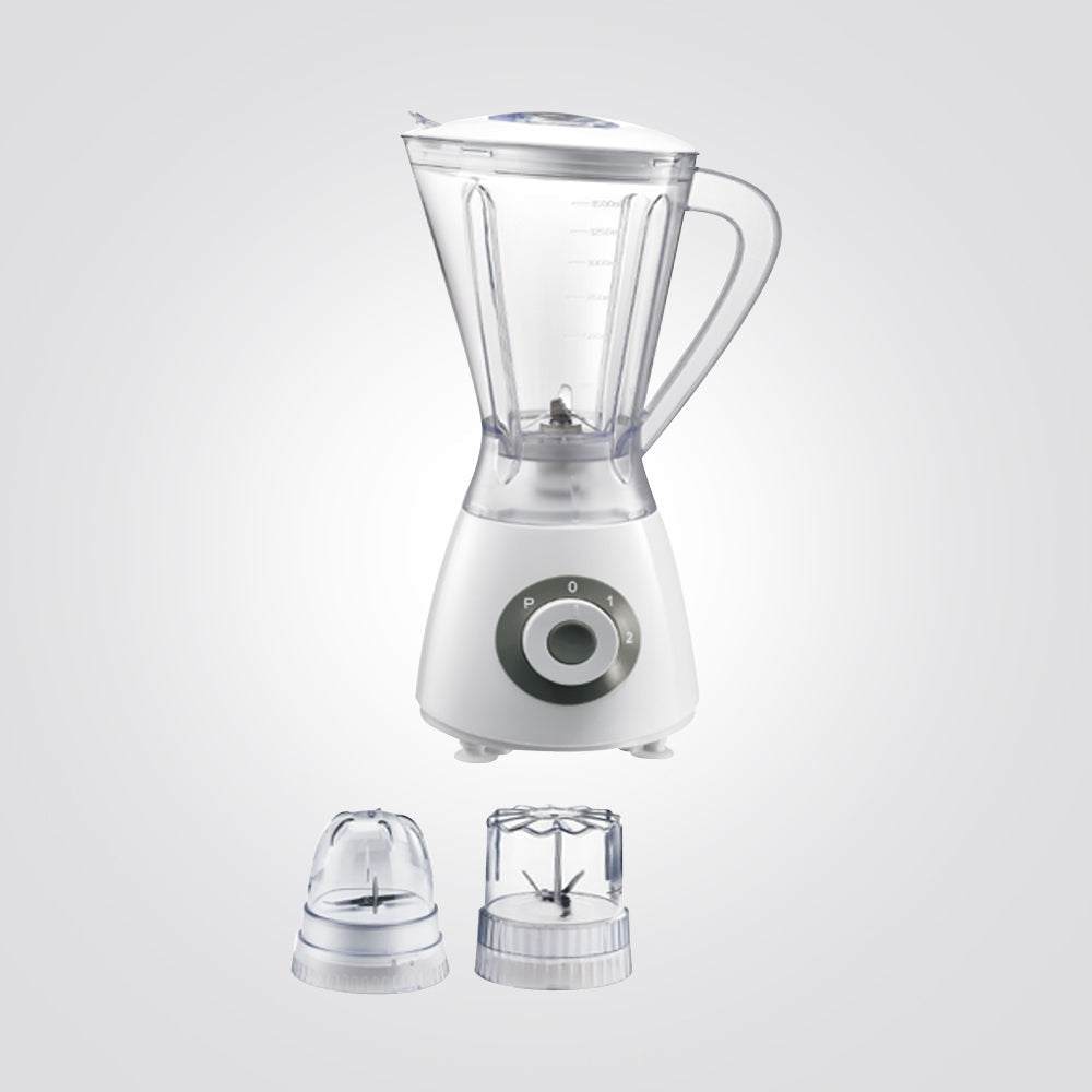 خلاط + مطحنة + مفرمة سعة 1.5 لتر