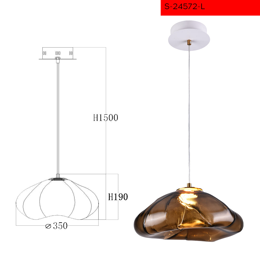 L 10W מנורת תליה גריפין לד דגם