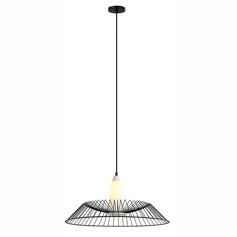 E27 500 A תליה גידי שחור ק'