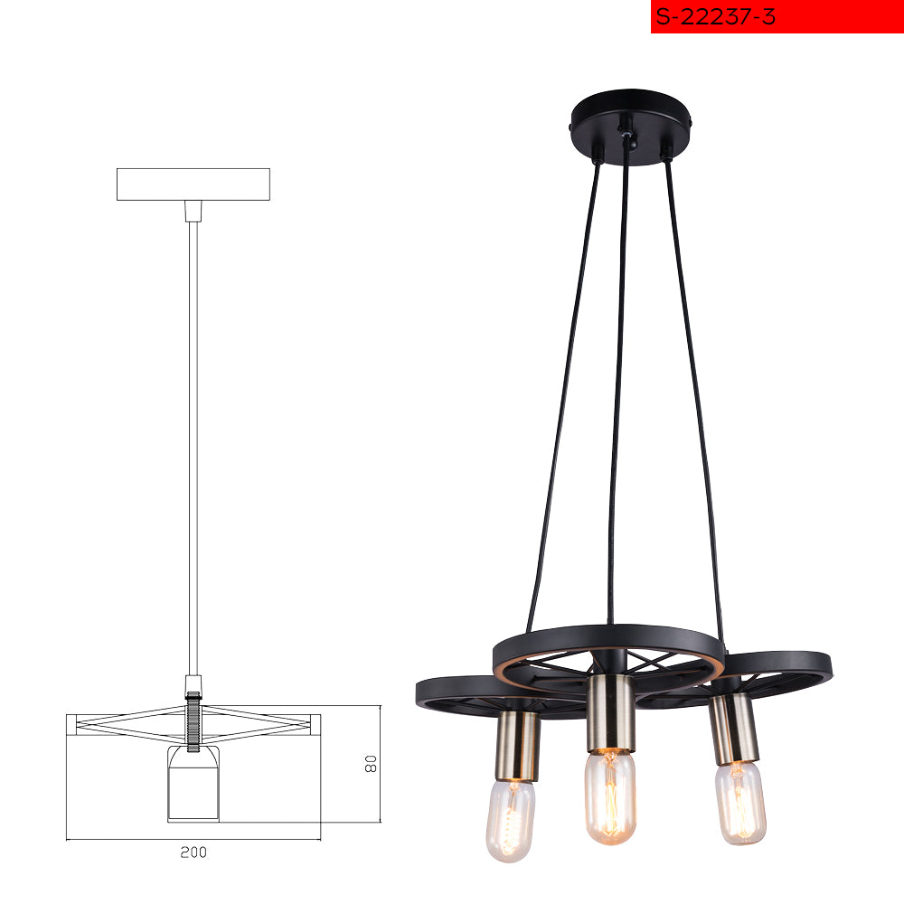 D200*H80 תליה יוסי שחור