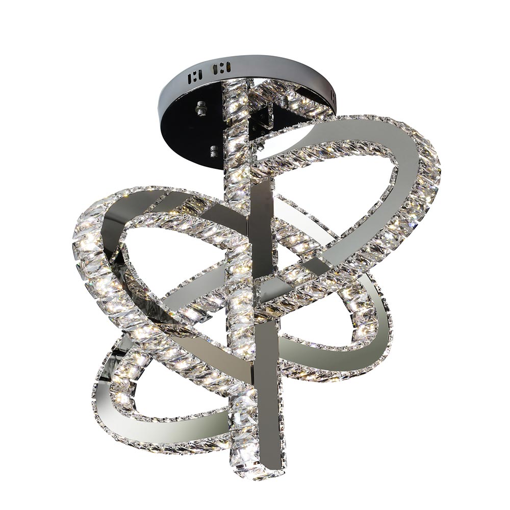 60X60 צמוד קריסטל לד תימור לבן