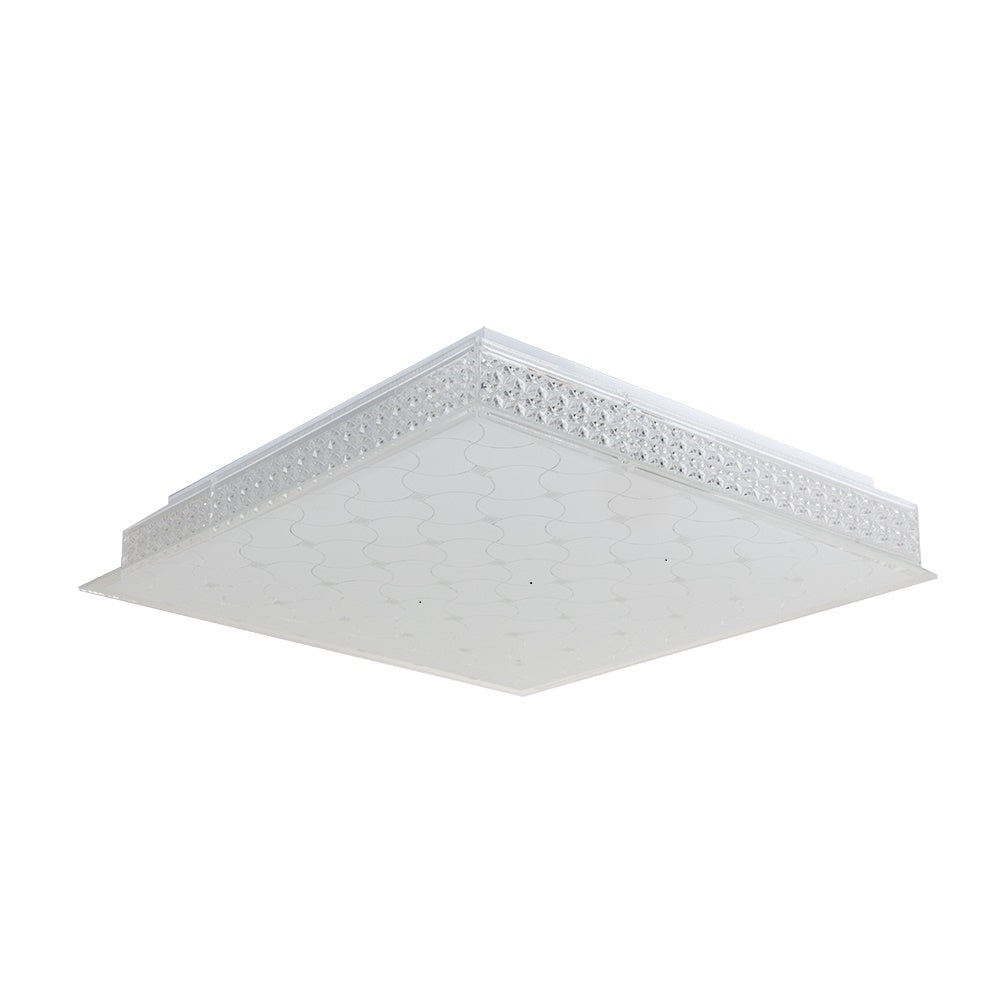 72W 70/70 צמוד תקרה אקרילי מרובע