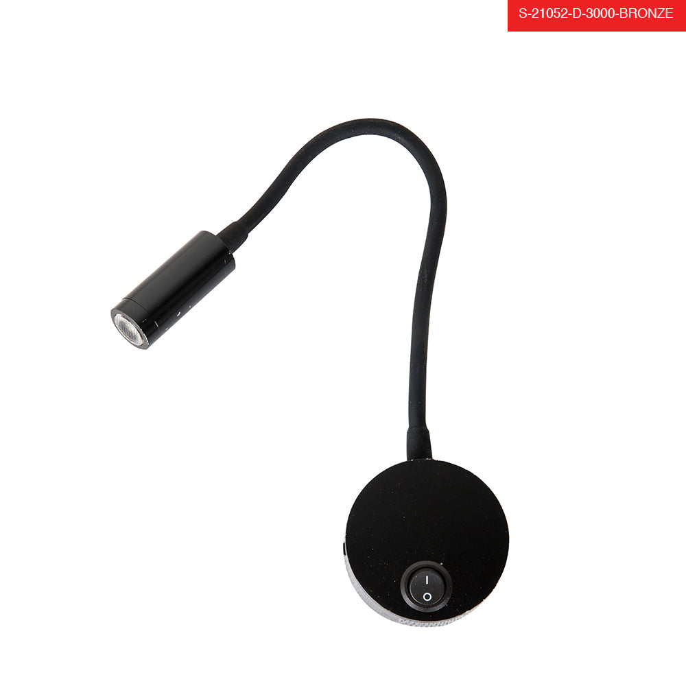 3000K 3W D מנורת קיר יוסף לד