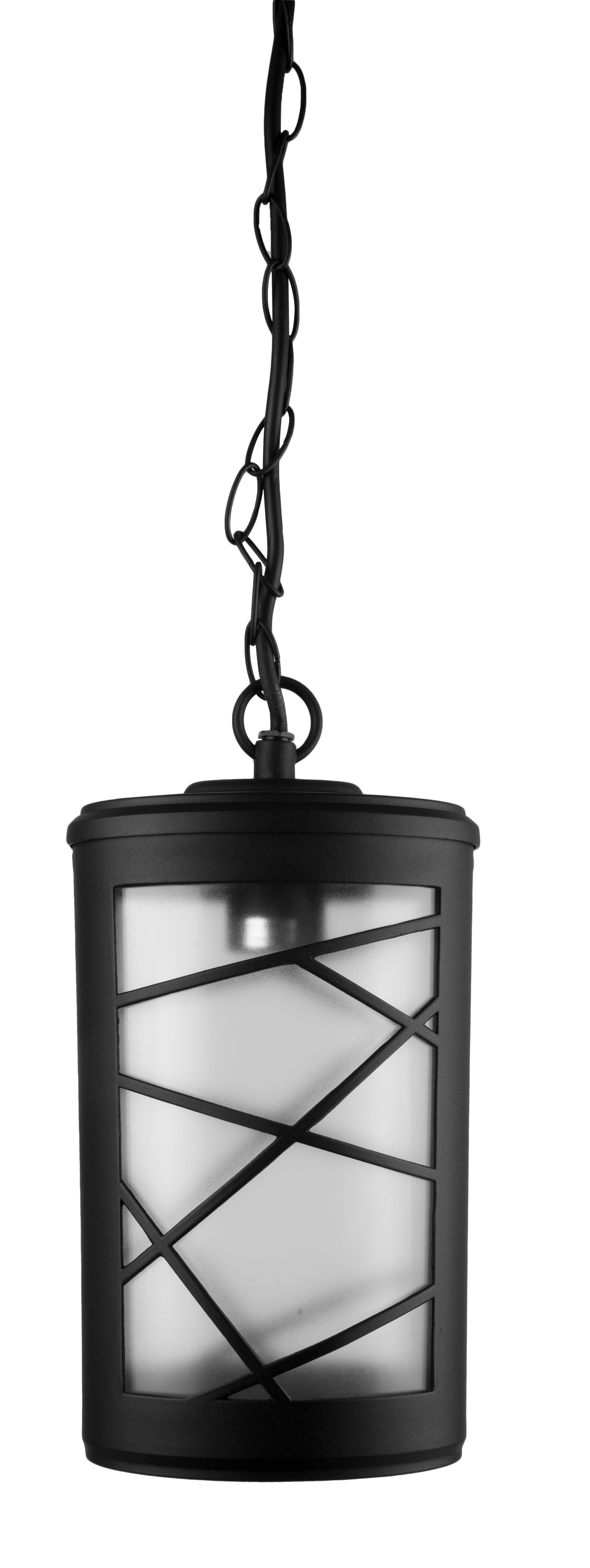 E27 פנס גינה מנתה תליה שחור