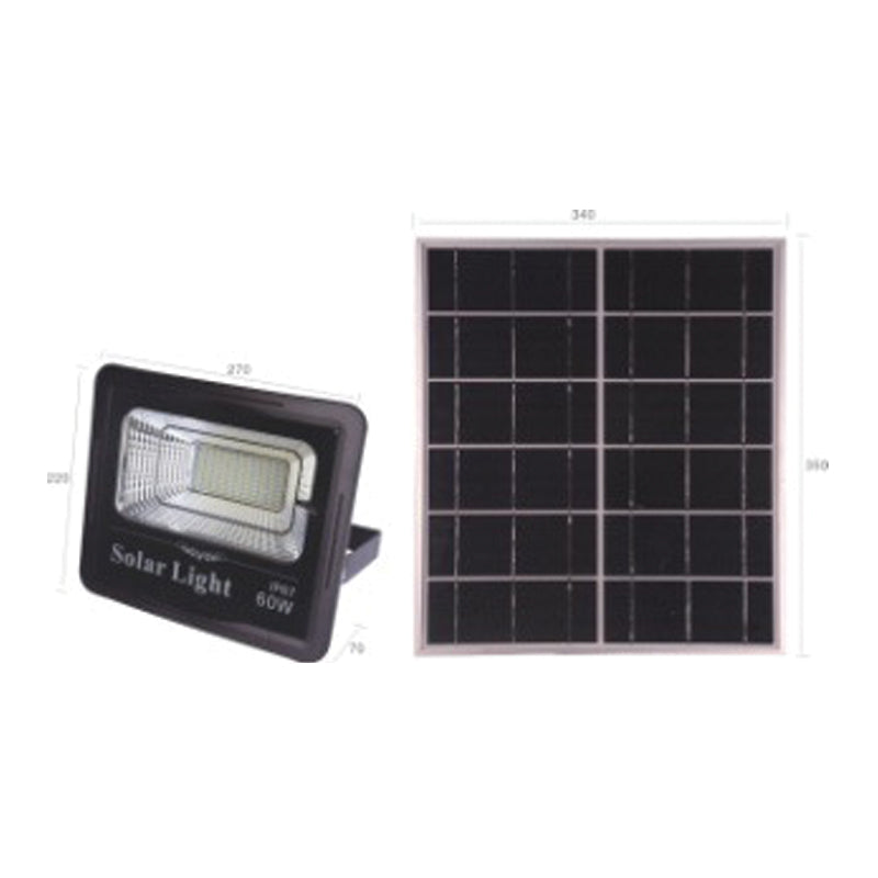 50 פנס סולרי לד,נרין, וואט שחור