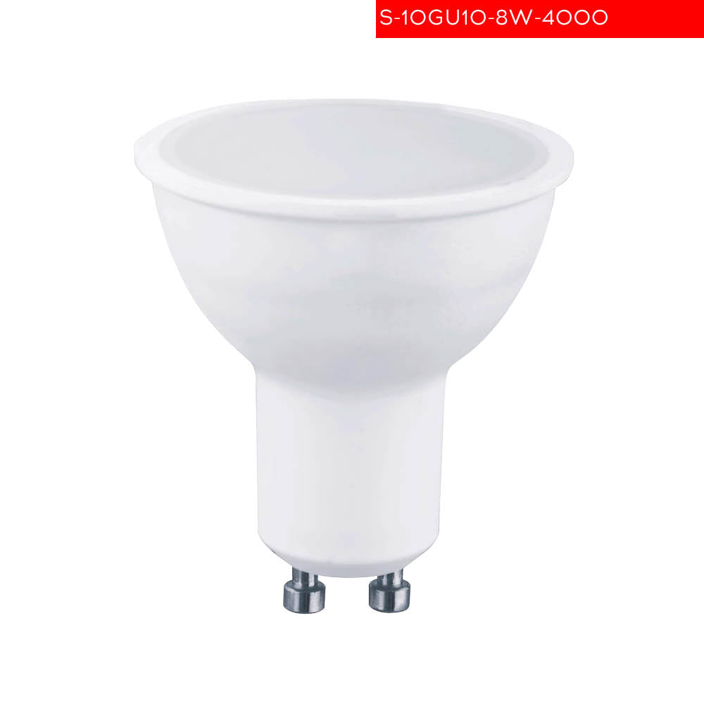 GU10 8W 4000K LED נורת ביונט