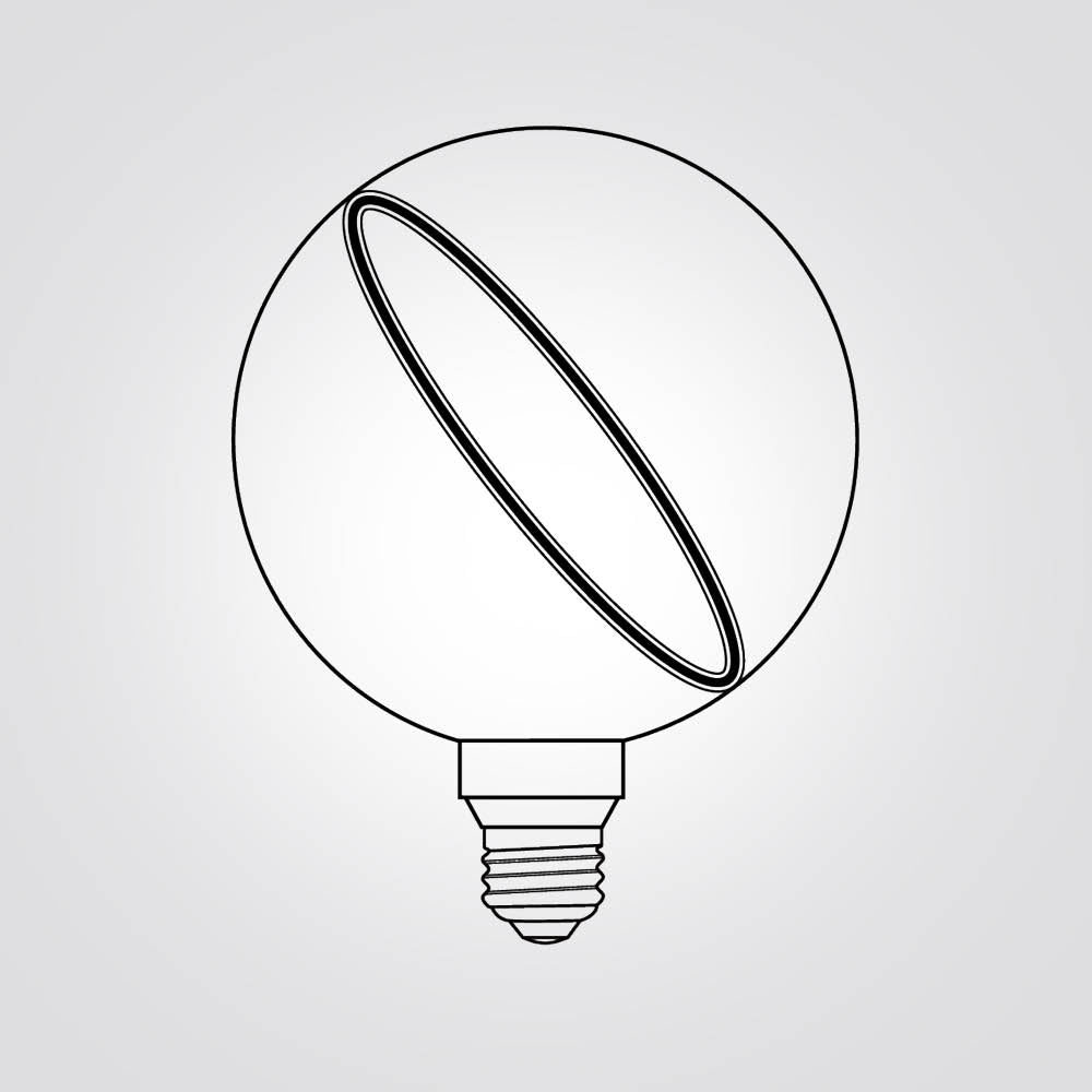 S 12F SSLAE27 4W AMBER