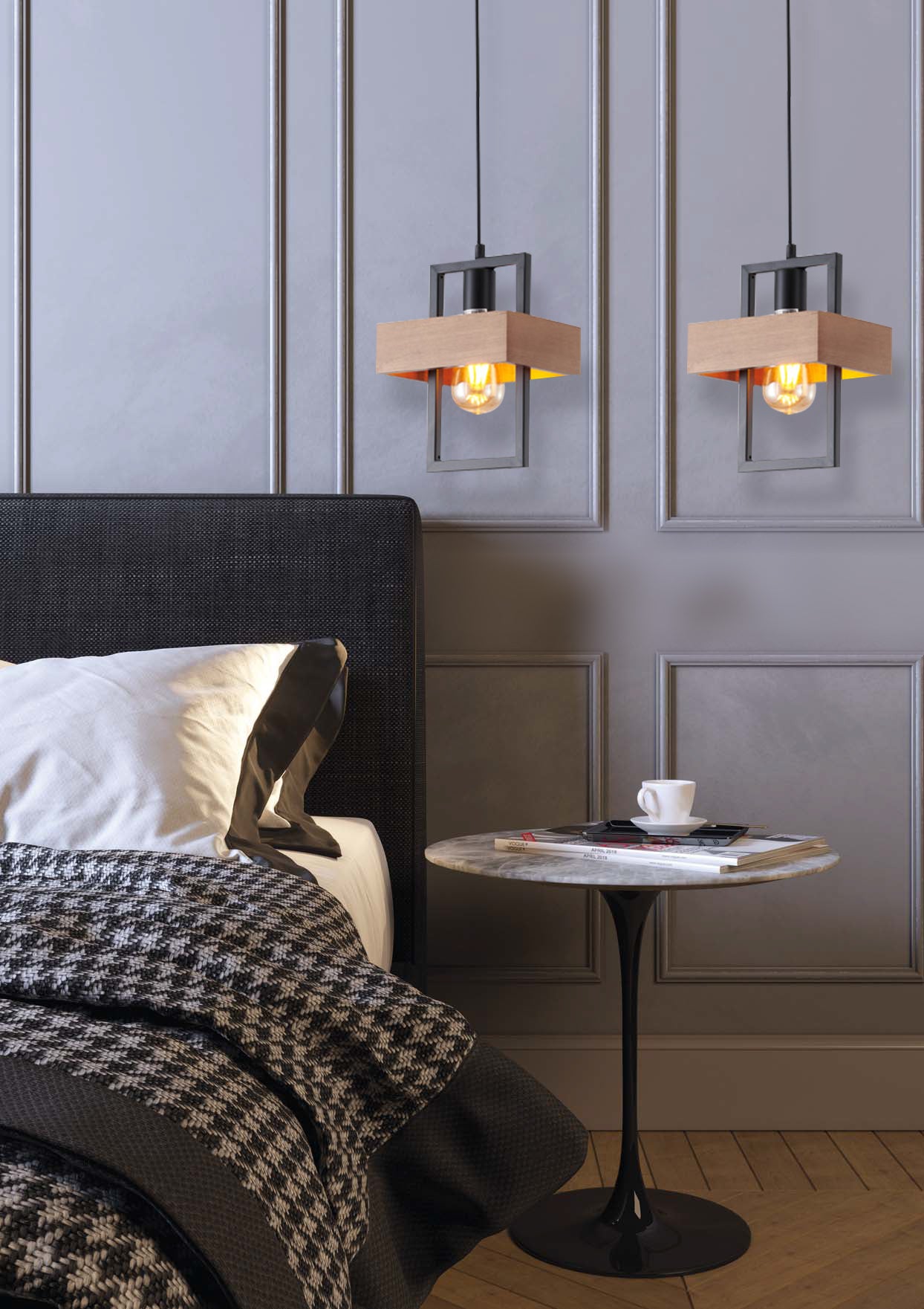 E27*1 מנורת תליה צ'יסלה בודד