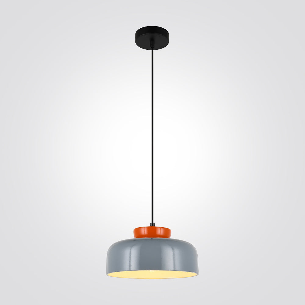 قلادة E27 A باللون الرمادي الفاتح