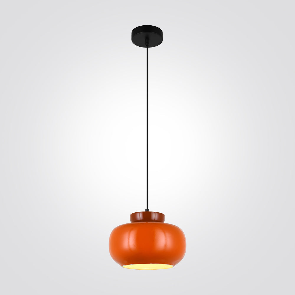 قلادة E27 C باللون البرتقالي الحمامي