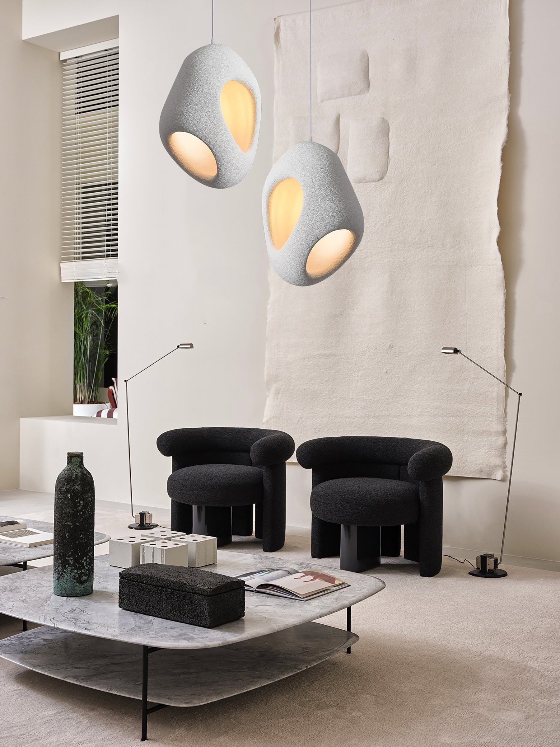 مصباح معلق E27 Cascade أبيض