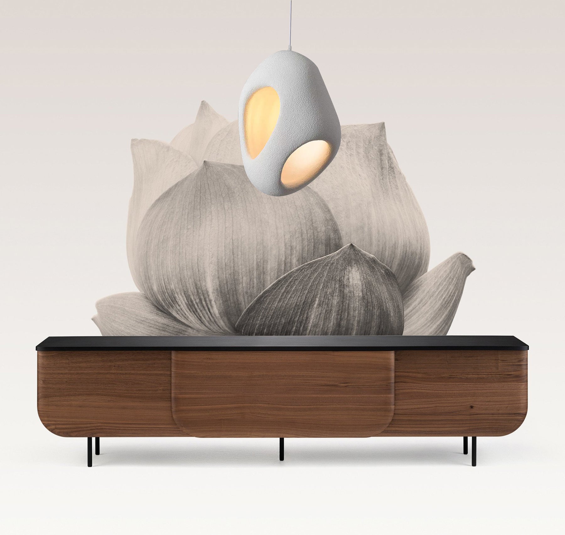 مصباح معلق E27 Cascade أبيض