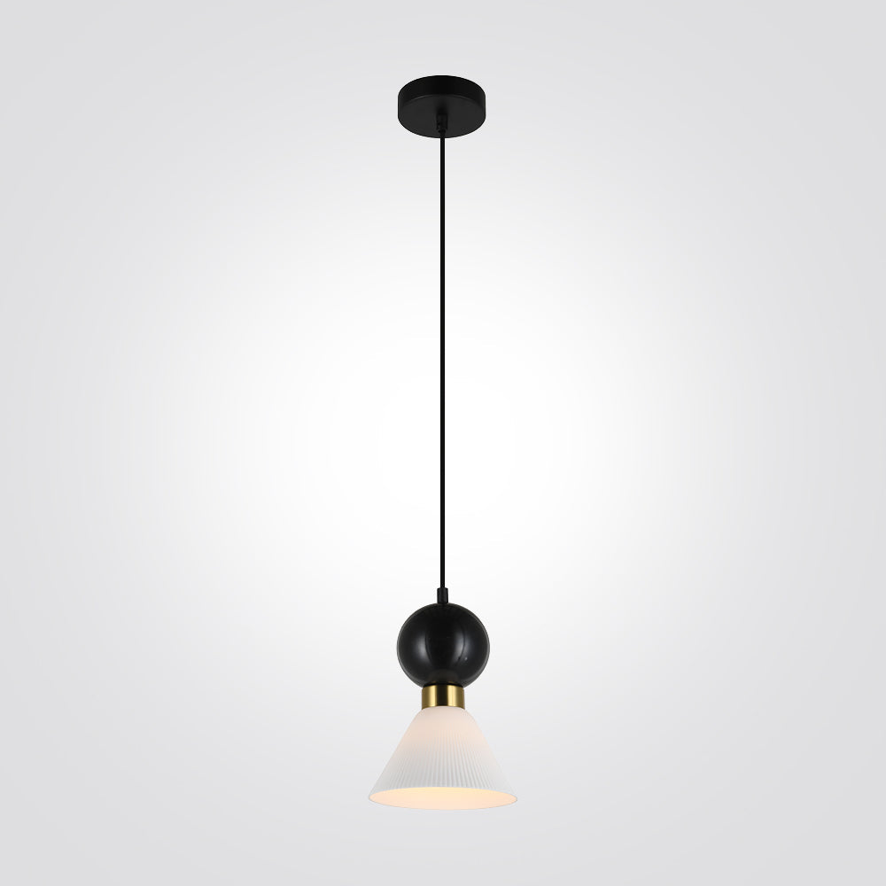 ب- مصباح معلق بجانبي