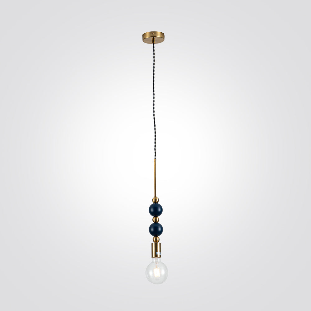 E27 A قلادة نحاسية يمان باللون الأبيض