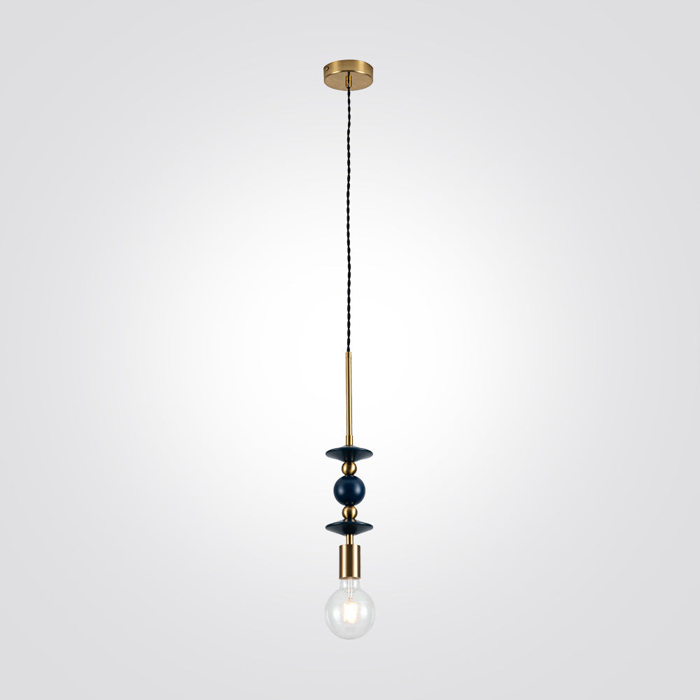 E27 B قلادة يمان نحاسية باللون الأبيض