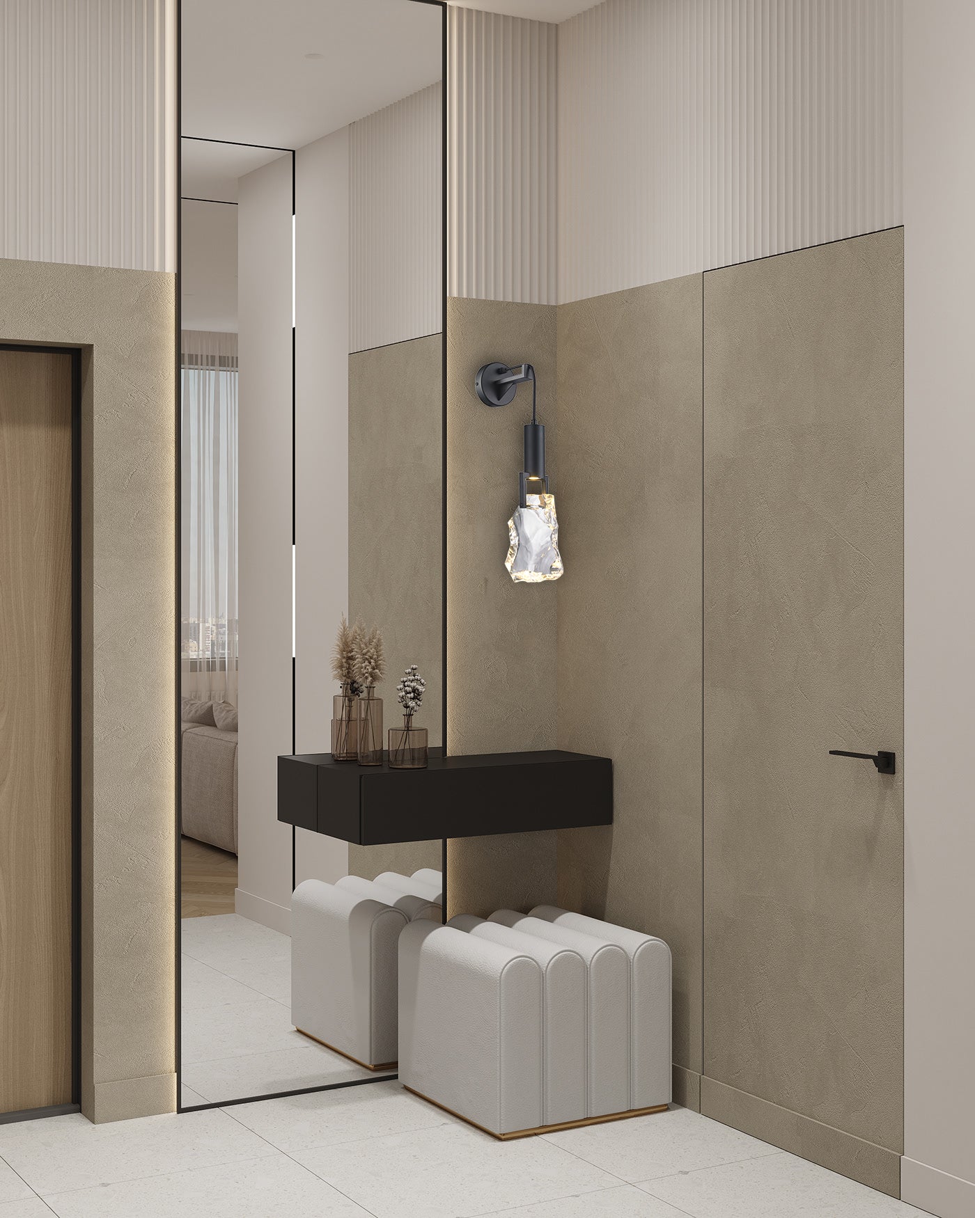 GU10 מנורת קיר איביזה נורה