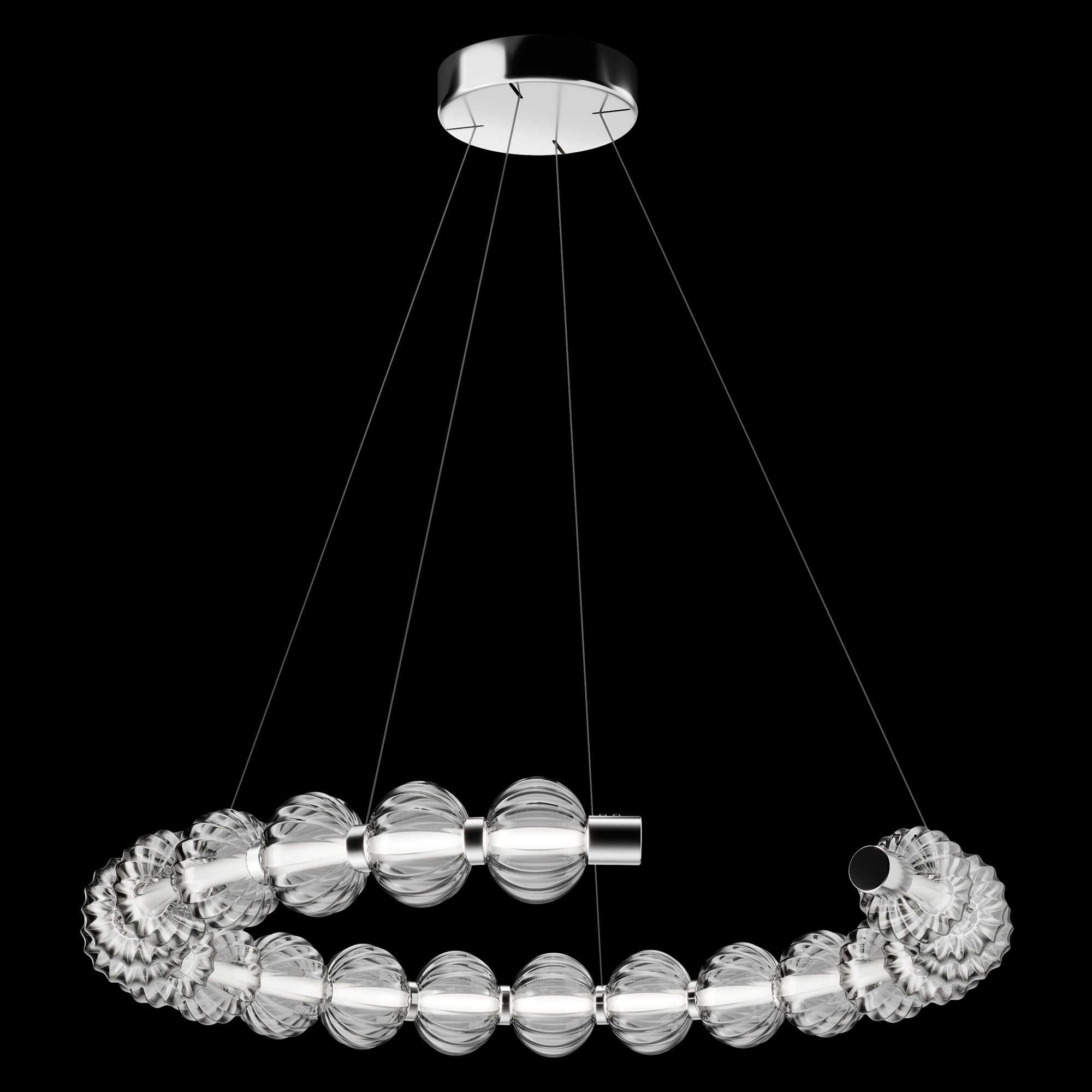 24W B מנורת תליה ריף לד