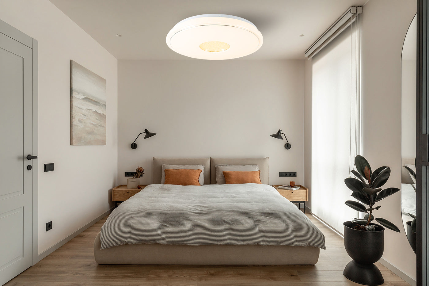 6000K 50 50W פלפון ארם לד קוטר