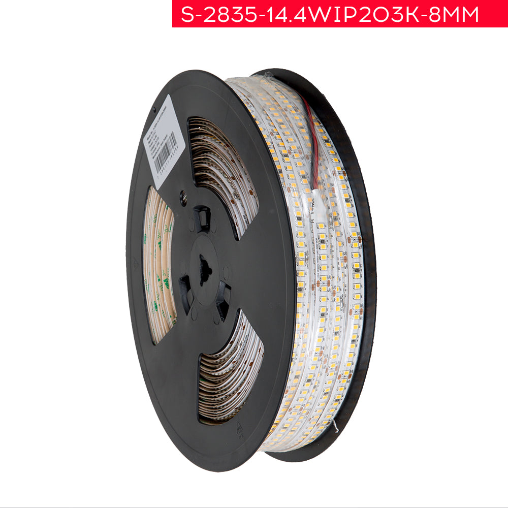 סרט לד 14.4W לא מוגן גוון  5700K אורך 25M