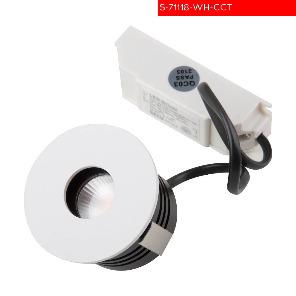 שקוע מרי לד עגול 5W|CCT | לבן