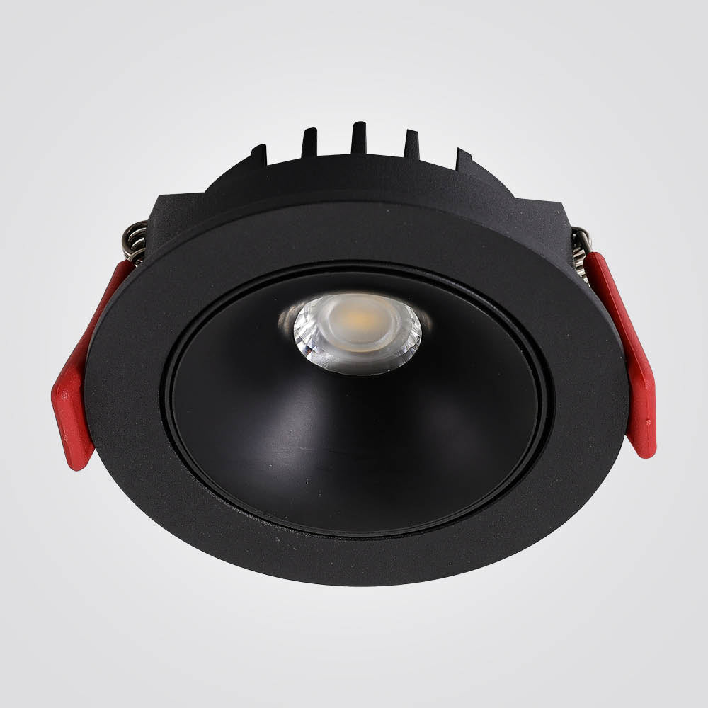 CCT 8W שקוע תקרה קסטרו שחור