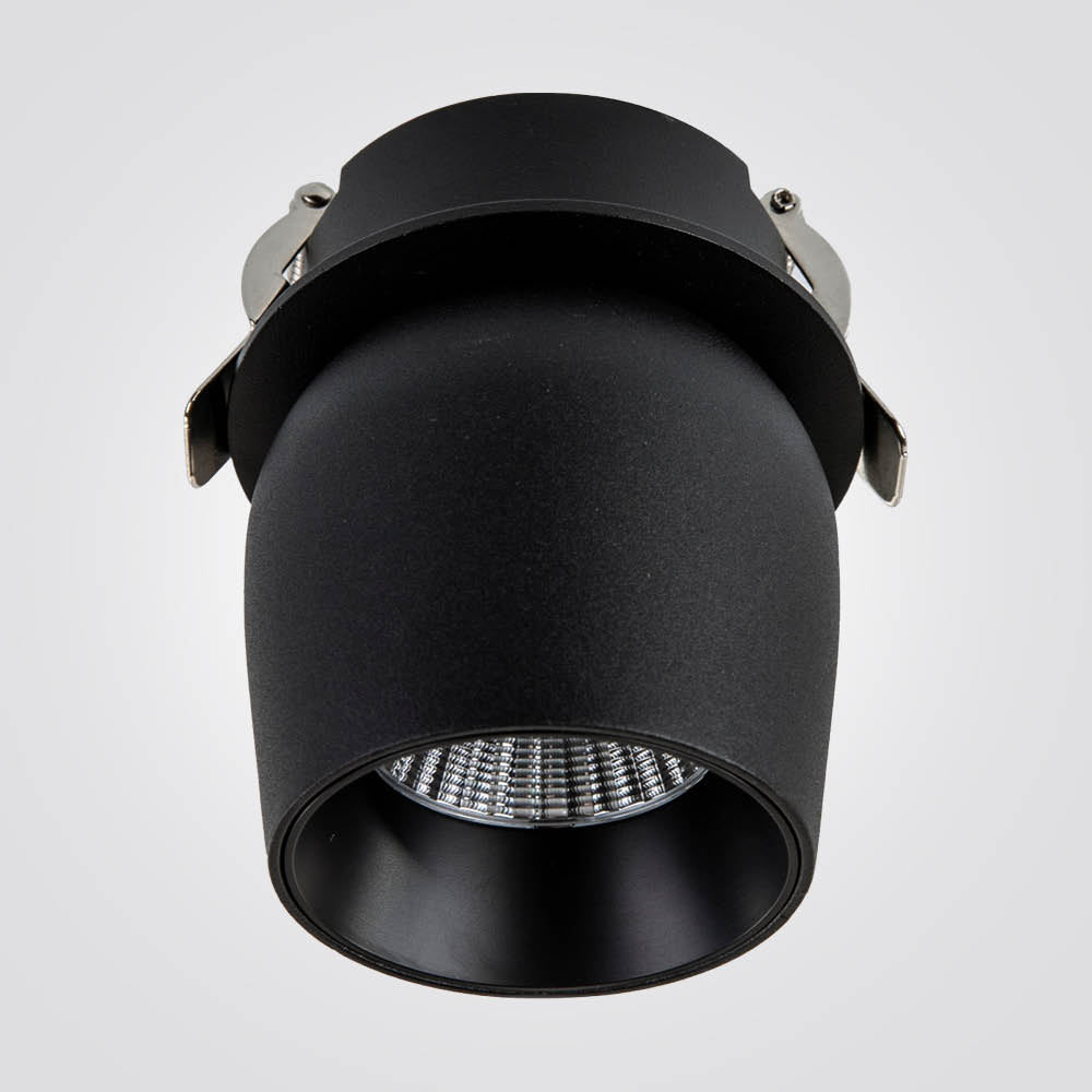 CCT 12W שקוע תקרה לוני שחור