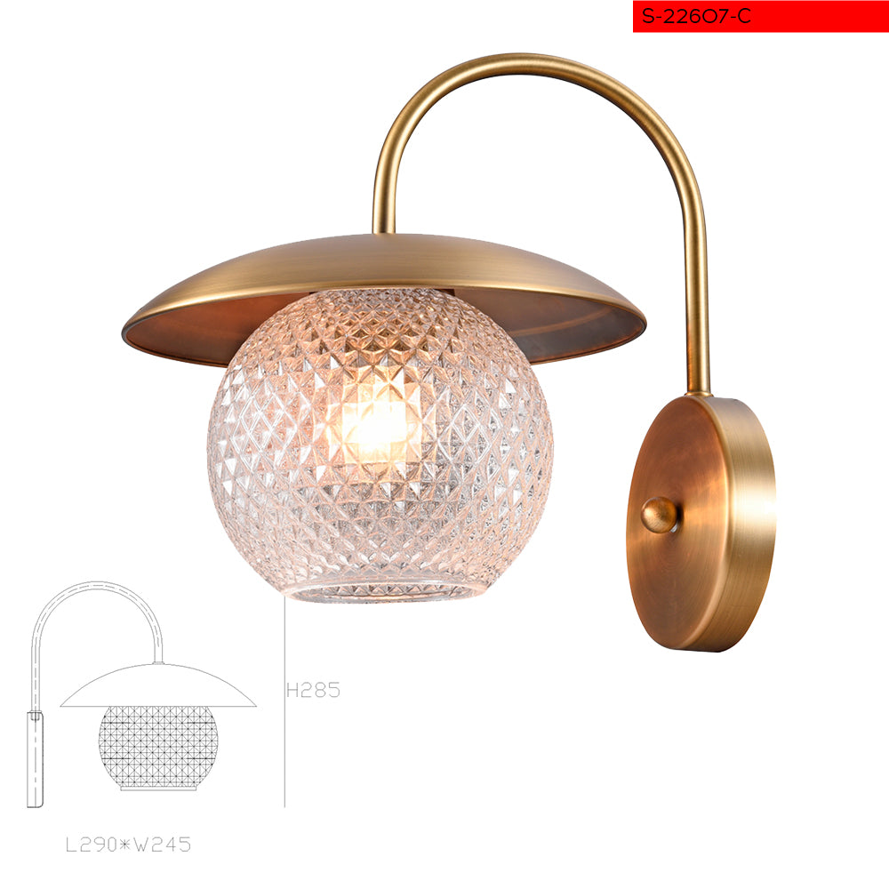 C קיר טלמור בודד  פליז