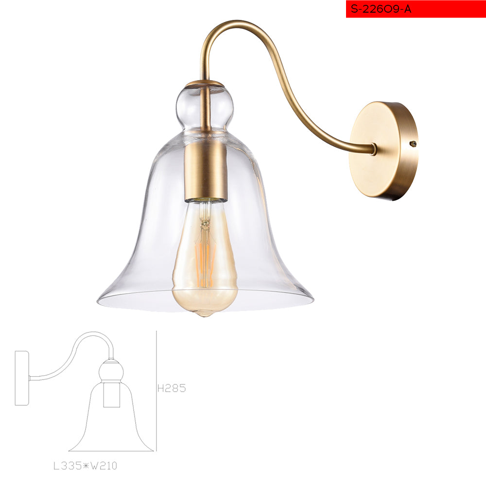 A קיר טופז בודד פליז