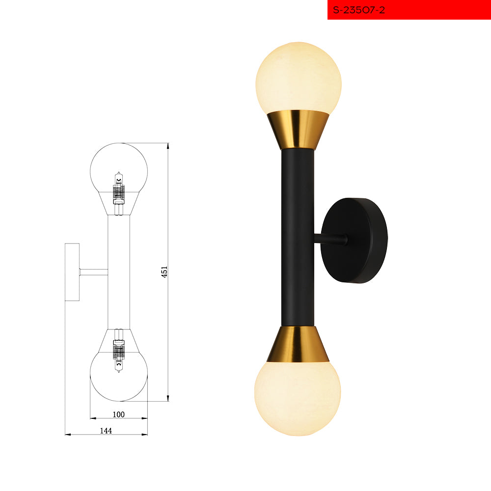 G9 מנורת קיר סופר אפ דאון