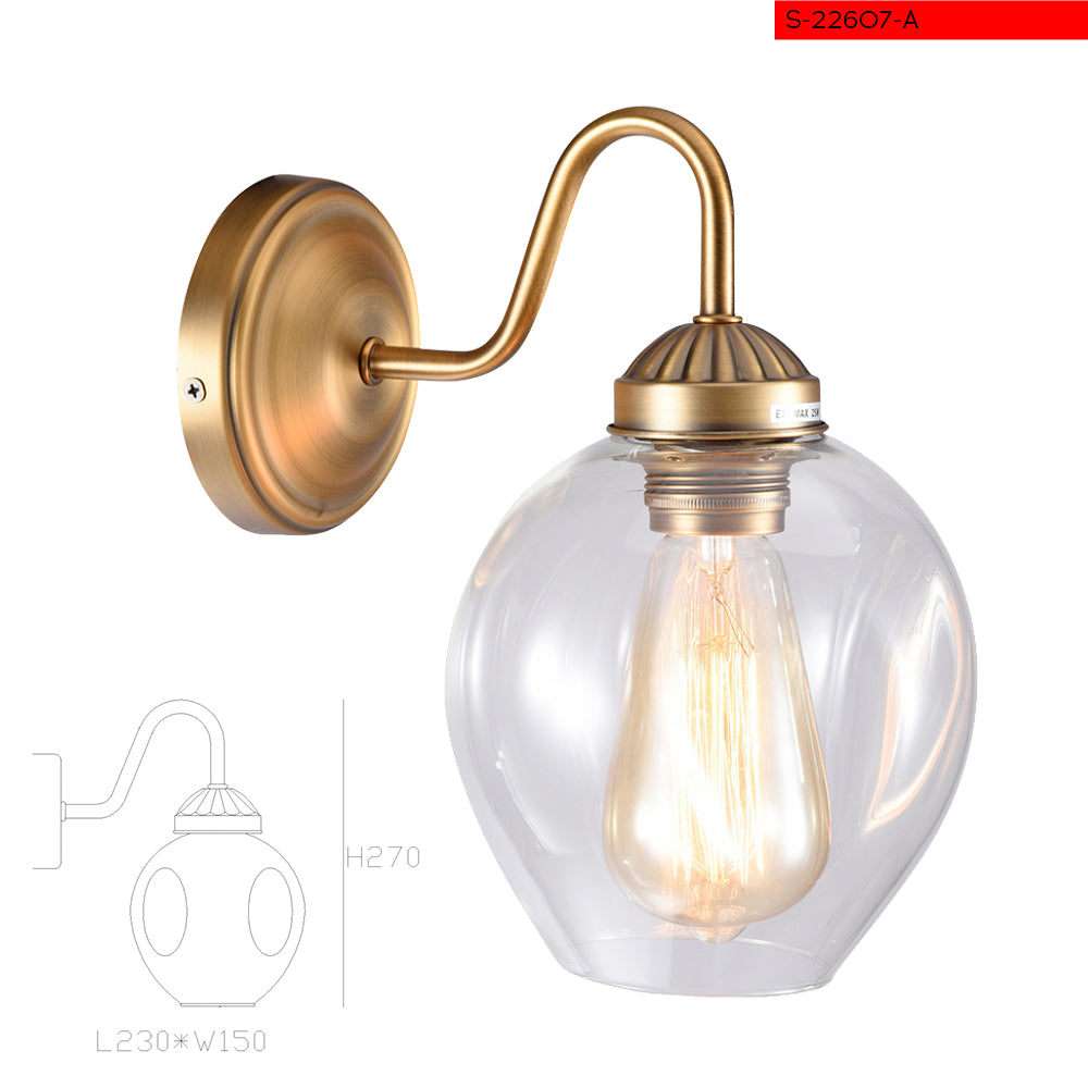 A קיר טלמור בודד  פליז