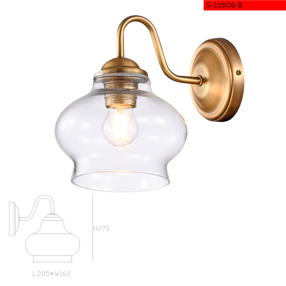 B קיר טימור בודד פליז