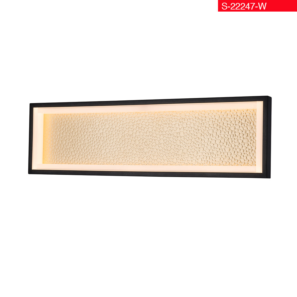 454*60*H130 14.83W קיר אושרית לד שחור לבן