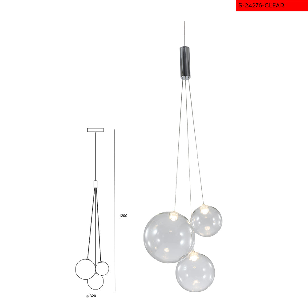 3X3W תליה דוחא לד שקוף