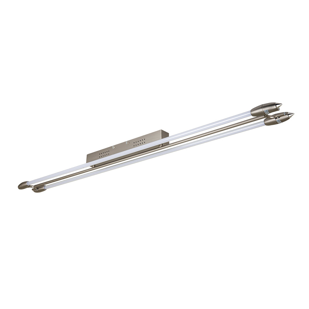 6400K 2*18W פלורסנט ליליאן לד ניקל